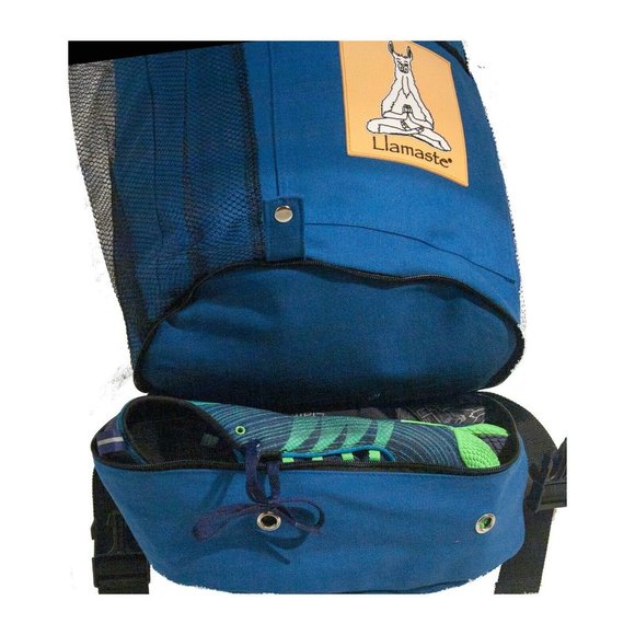 Llamaste Blue Yoga Duffel: The Ultimate Eco-friendly 